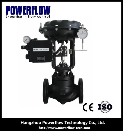 Intelligent pneumatic valve positioner SMC type