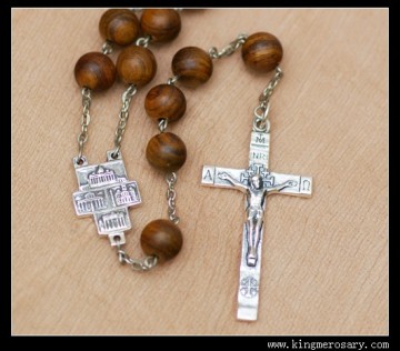 Wooden beads Rosary