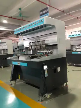12/16 color rubber patch machine