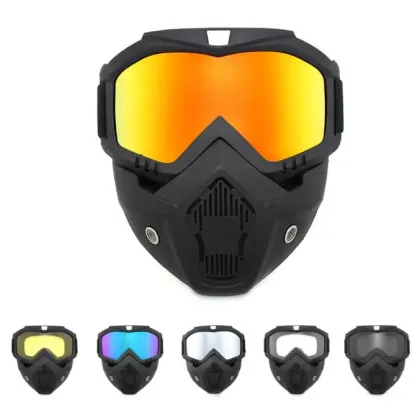 Hot Sale Sports Windproof Mask & Glasses Equipment for Skiing, Mountaineering, and Motorcycling
