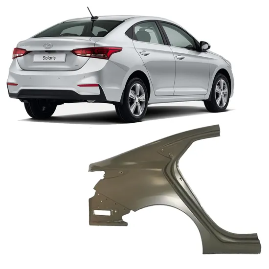 Brand New Right Side Rear Fender Quarter Panel Fit for Accent 2017-2019, Solaris 2020 - OEM 71504H5C00