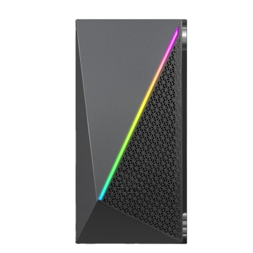 Mid-Tower M-ATX Computer Case with GPU Cooler for PC Gaming