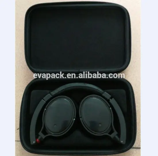 Shockproof Custom EVA Foam Folding Headset Carrying Case to Save