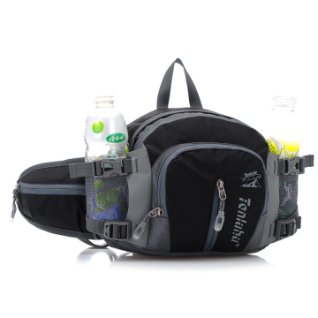 Borsa in vita impermeabile con porta bottiglia d'acqua - cintura di idratazione riflettente per il funzionamento