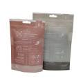 Flexible Packaging Kraft Paper Zipper Bag For Clothes