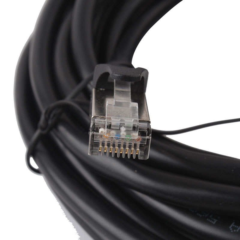 Vergoldeter RJ45-Stecker CAT6 Wasserdichtes Netzwerk