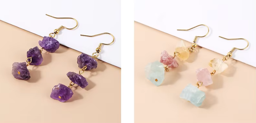 Apatite Rough Stone Jewelry Necklace