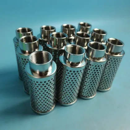 Stainless Steel Threaded Filter Chemical / Food Industries