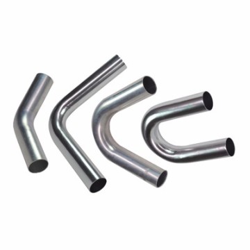 Custom 1-6 Inch 45/90/180 Degree 304 Stainless Steel Polished Exhaust Tubing Mandrel Bend