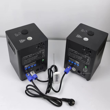DMX512 Controlled Cold Fireworks Machine for Stage Effects (1-5m) - Ideal for Weddings, Bars, and Disco Shows