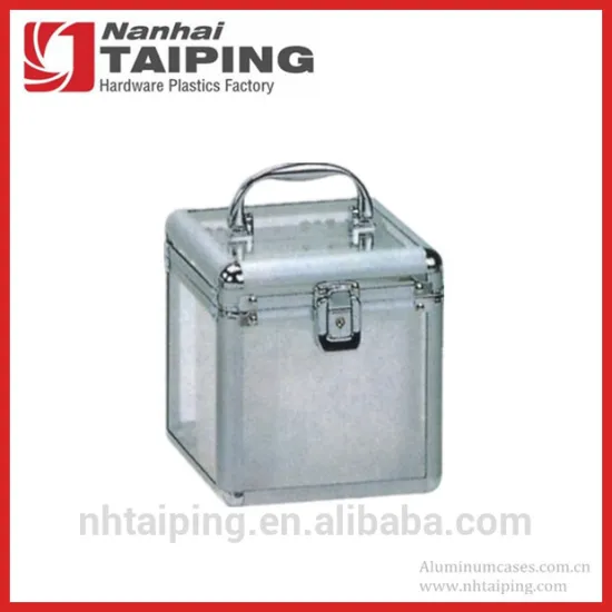 Acrylic CD Aluminum Blu-Ray Organizer Box Storage Case