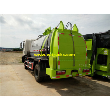 Dongfeng 5cbm camiones de basura de cocina