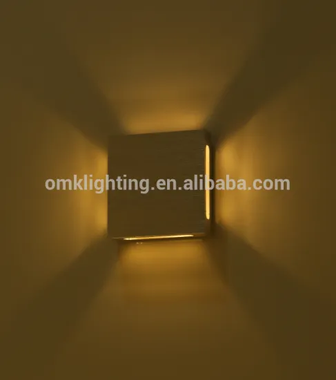 1w/3w decrative square wall lamp 3000k