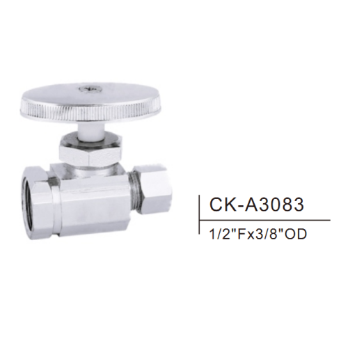 Valve en laiton CK-A3083 1/2 "FX3 / 8" OD