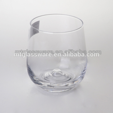 HOME USE FDA handmade thick stemless wine glass 16 oz cheap wholesale