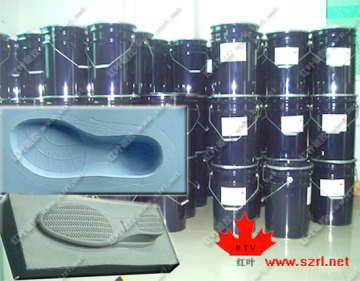 Shoe mold silicone rubber