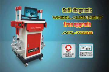 4 wheel aligner,self-diagnosis wheel aligner(APL-7900),with CE & ISO certificate