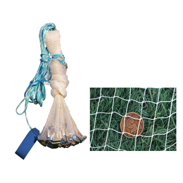 Hot Sale New Product: MISTER JIGGING 4-12 Feet Nylon Hand Long Cast Fishing Net