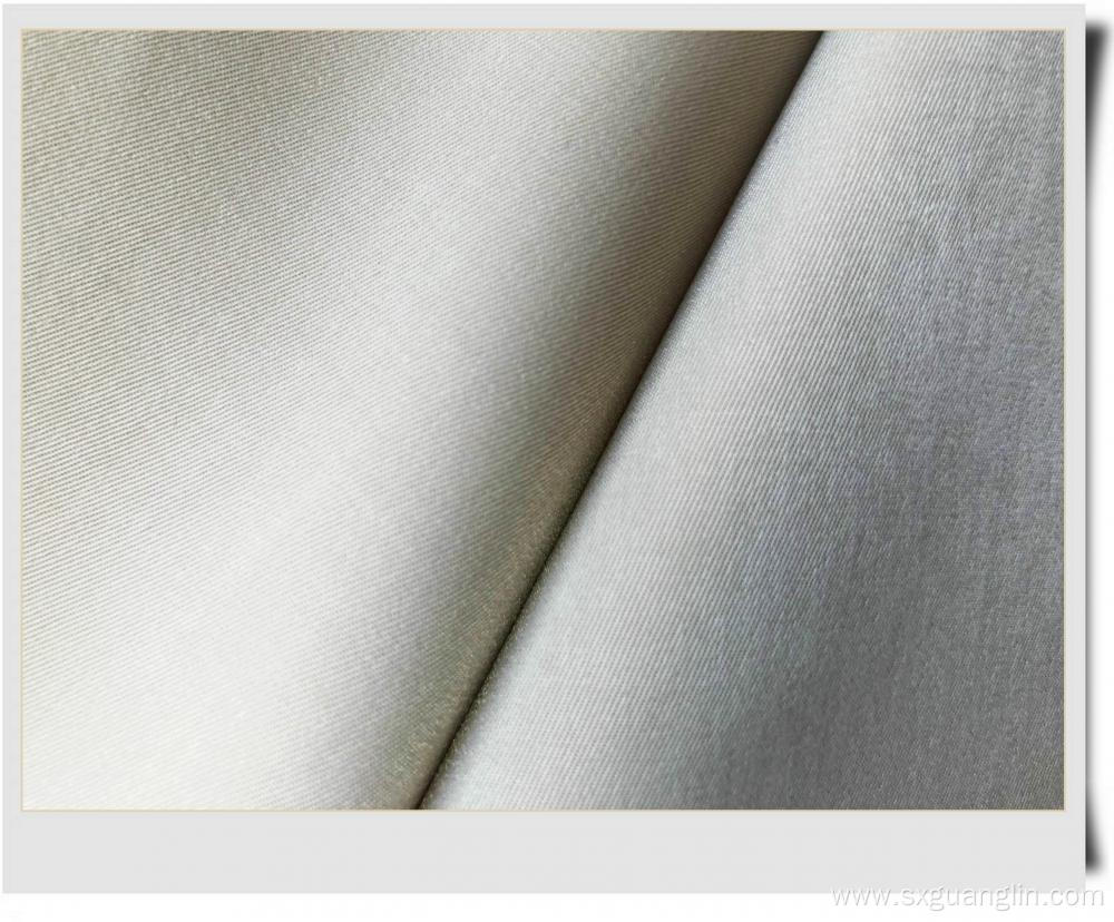 Cotton Polyester Twill Shine Fabric