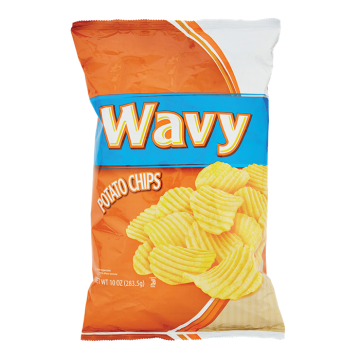 Тристранни найлонови торбички с картофени чипове