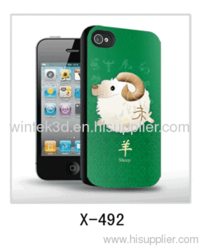 Sheep Picture Mobile Phone 3d Cover Sheep Picture,pc Case Rubber Coated,multiple Colors Available 