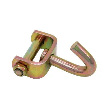 2'' 50mm 5t Single Metal Swivel J Shape Hook for Motocross Applications