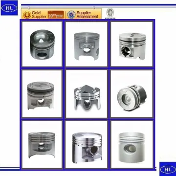 customize casting piston water pump not forged piston