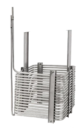 Stainless Steel Commercial Water Cooler with Freestanding Three Taps