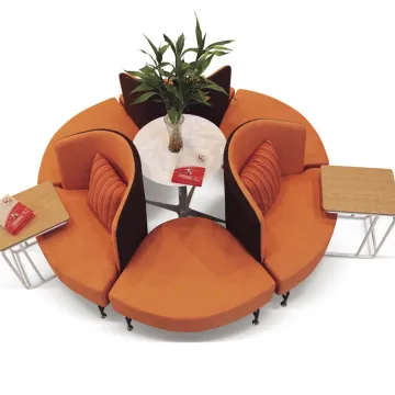 Modern Customized Hotel Lobby Sofa Furniture with Simple Designs