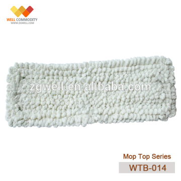 WTB-014 Microfiber cleaning flat mop top,mop cloth,steam chenille mop head,Cotton blended Mops,washable and repeatedly