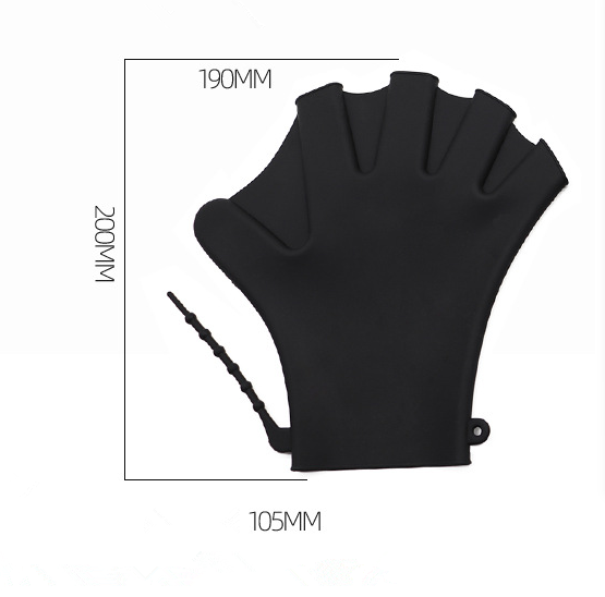 Silicone Swimming Glove Training Gloves