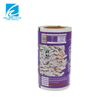 Custom Sealing Packaging Aluminum Foil Food Grade Plastic Rolls for Snack Pouches