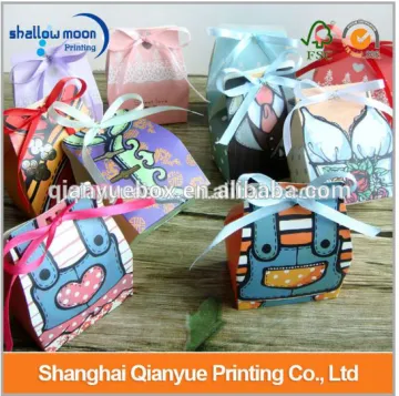 wholesale custom design eco-friendly DIY candy box wholesale