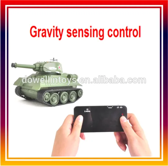 Gravity sensing control 2.4G 4ch mini combat Tank