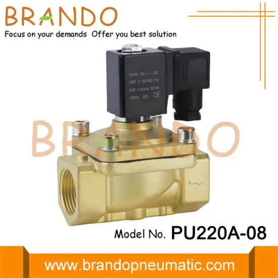 PU220A-08 1'' 2/2 Way Solenoid Valve Shako Type
