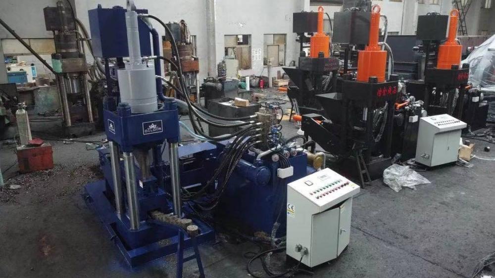 Aluminum Waste Vertical Auto Hydraulic Briquetting Presses