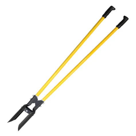 Extra Long DIY Crossover Spade Fence Auger Post Hole Digger - Heavy Duty 1500cm