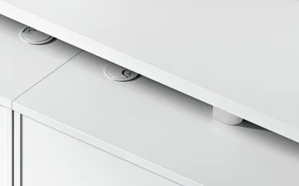 4 Seater People Modern Partition Screen Workstations