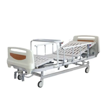 Double Crank Manual Hospital Bed