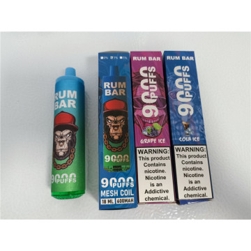 Original Rum Bar 9000 Puffs Disposable Vape