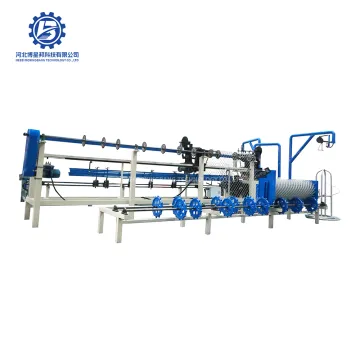 Fully Automatic Double Wire Chain Link Fence Weaving Machine - Supplier Factory Price