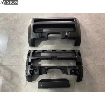 Black Bull Bar Replacement for Land Rover Defender 2020+ - ABS Plastic Front Bumper Guard