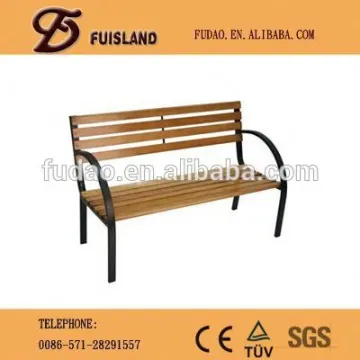 outdoor wooden park bench garden chair