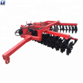 Hydraulic offset tillage mechanical disc harrow