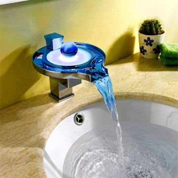 RGB LED Temperature-Change Hydroelectric Powered Bathroom Faucet: An Innovative Water Faucet Technology