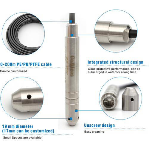 GLT530 boorgat waterniveausensor 19 mm in diameter