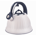Stainess steel induction stovetop whistling tea kettle