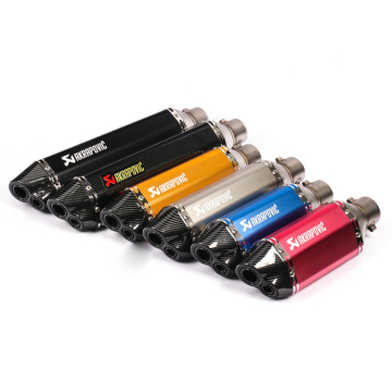 Universal 51mm 60mm Titanium Alloy Motorcycle Exhaust Muffler