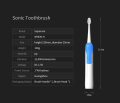 IPX7 wasserdicht erwachsener Sonic Automatic Zahnbürste