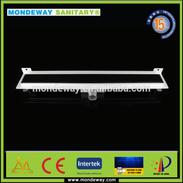 New design 304 floor drain bright nickel plating